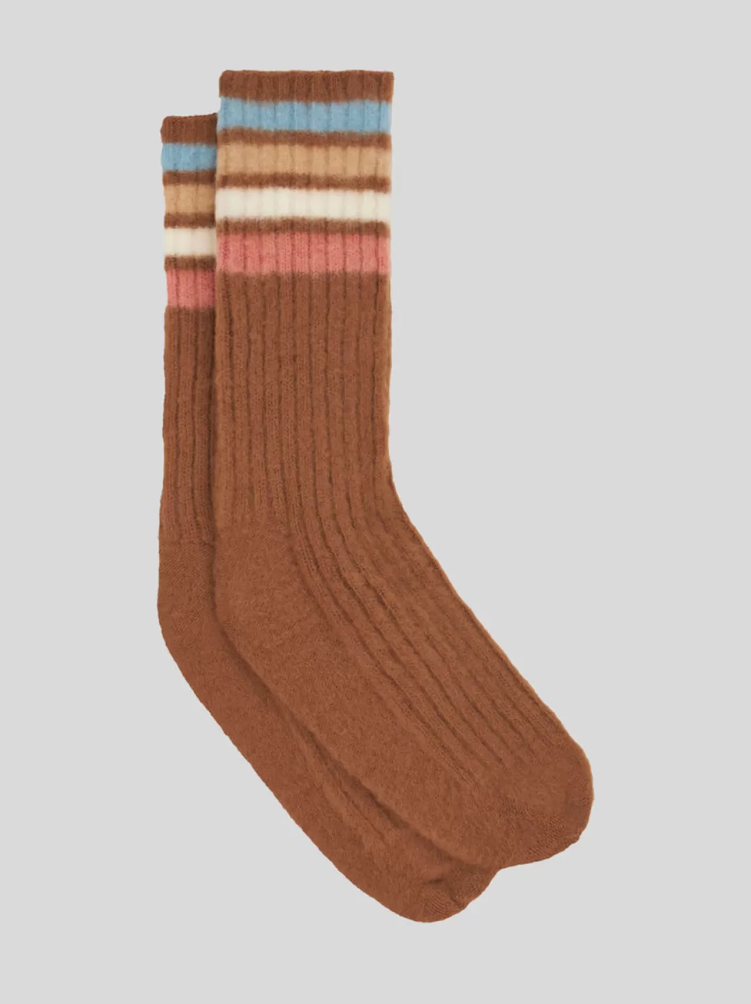 Discount Short Socks With Stripes | Women | Made In Italy | Women Socks