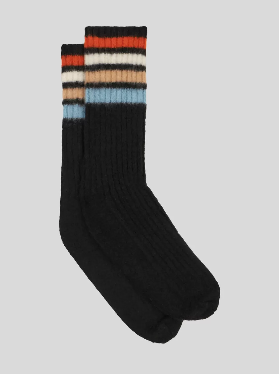 Store Short Socks With Stripes Made In Italy | Women | Women Socks