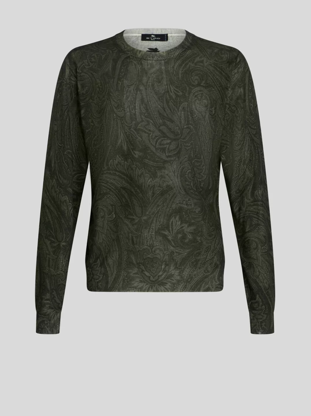 Best Sale SILK AND CASHMERE PAISLEY SWEATER | Knitwear