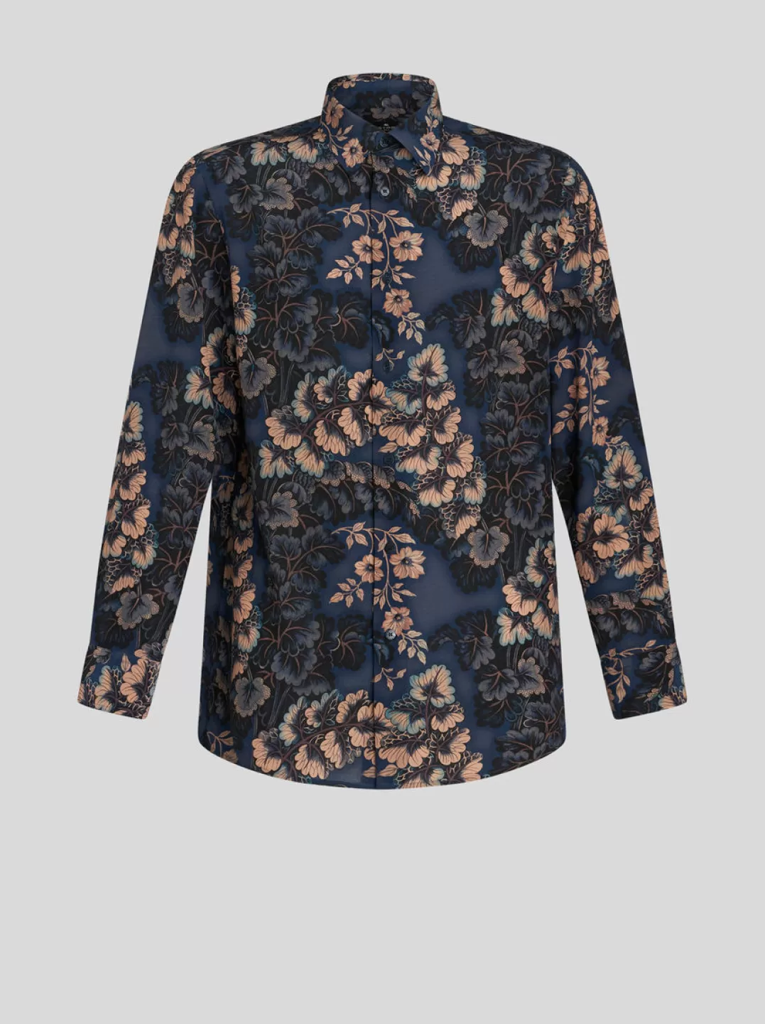 Sale SILK SHIRT WITH FOLIAGE PRINT | Shirts