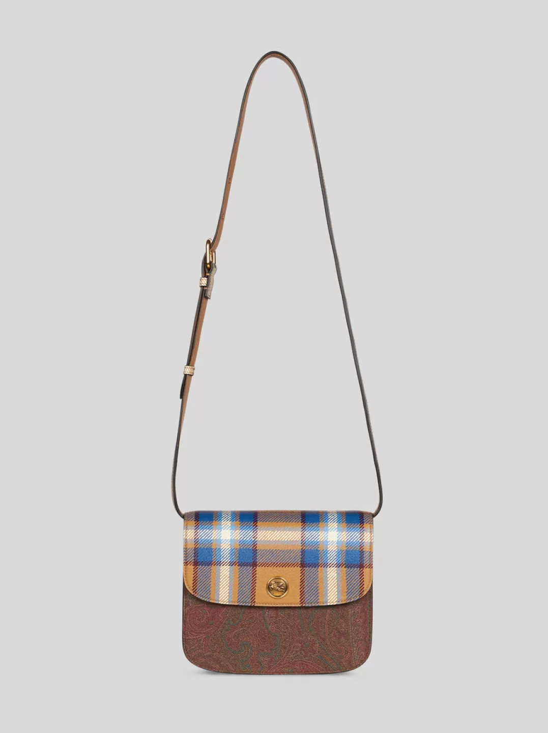 Online SMALL ESSENTIAL BAG WITH TARTAN PRINT | Women PAISLEY | Paisley