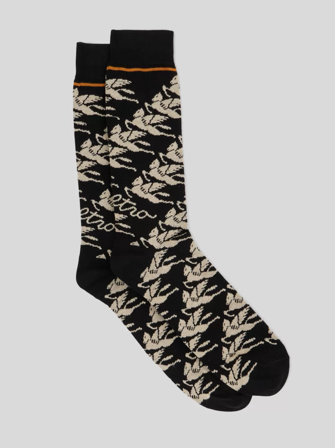 Best Stretch Cotton Midi Socks With Pegaso | Men | Socks