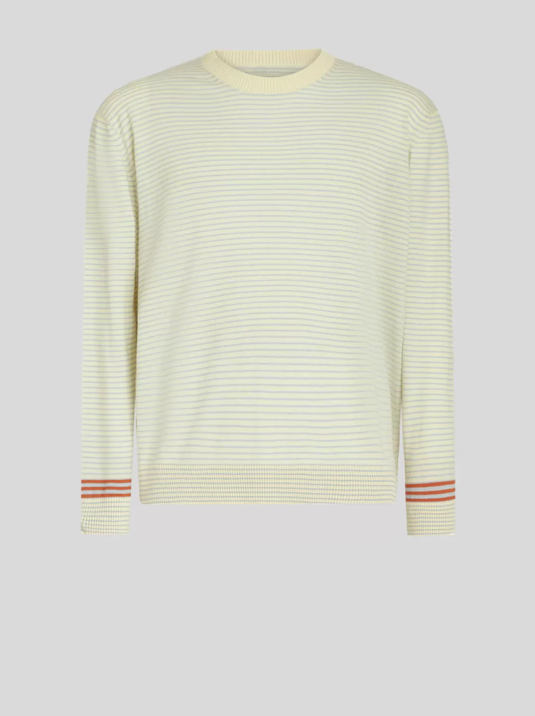 Clearance STRIPED COTTON AND CASHMERE SWEATER | Knitwear