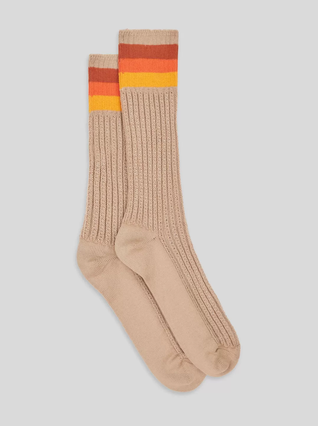 Cheap STRIPED JACQUARD SOCKS | Women Socks