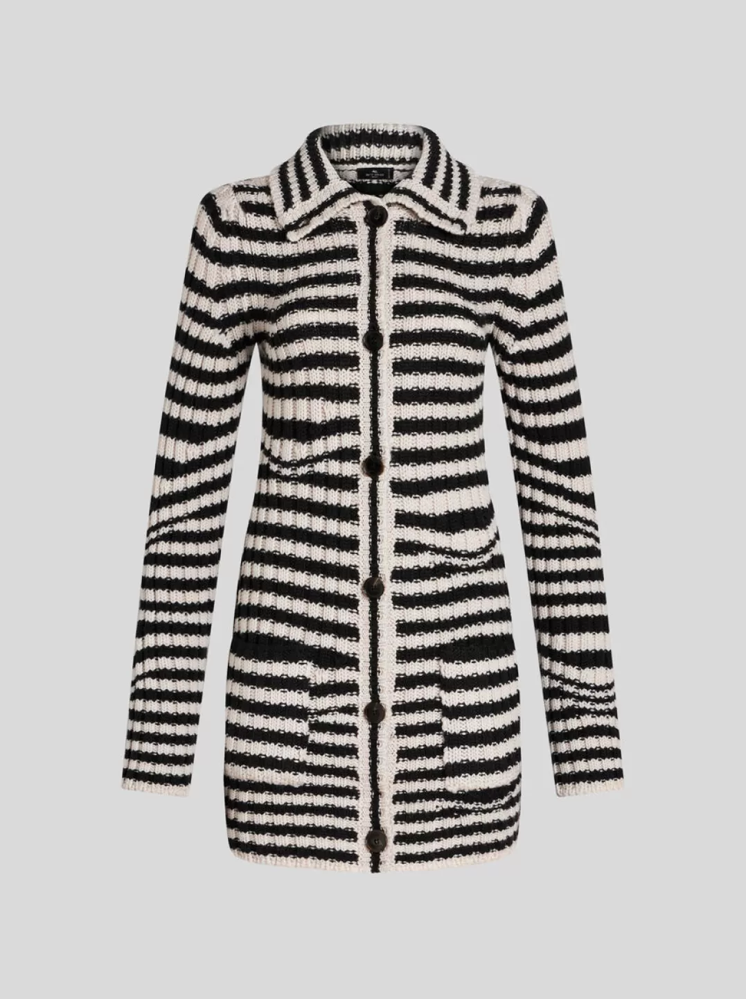 Flash Sale STRIPED KNIT CARDIGAN | Women Knitwear