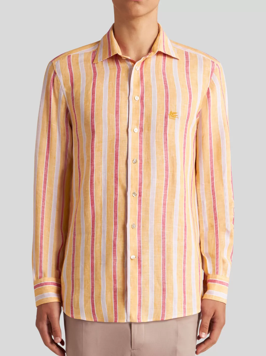 Clearance STRIPED SHIRT WITH LOGO | Shirts