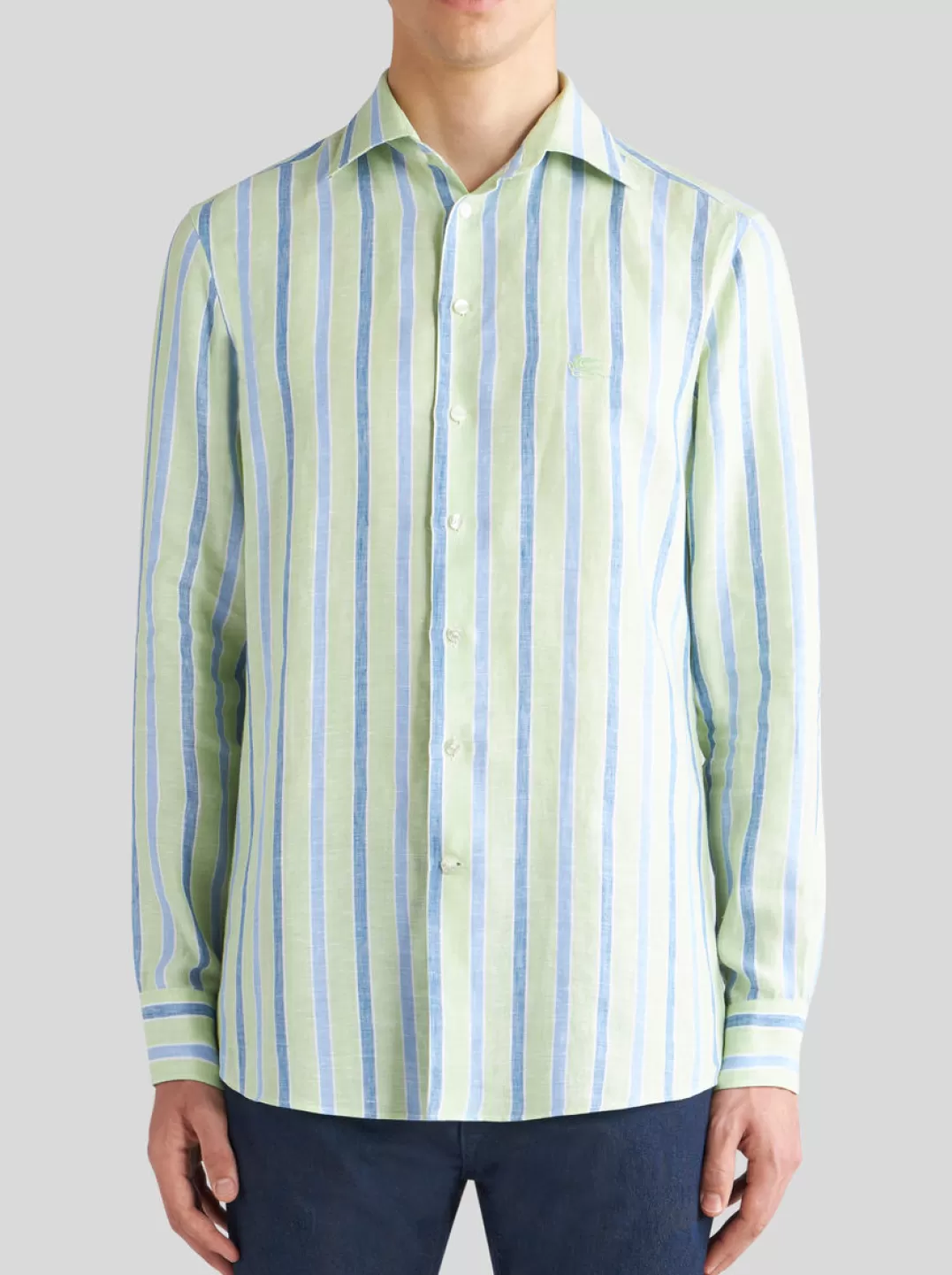 Best Sale STRIPED SHIRT WITH LOGO | Shirts