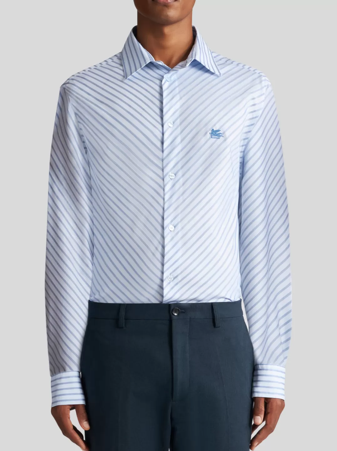 Sale STRIPED SHIRT WITH PEGASO | Shirts