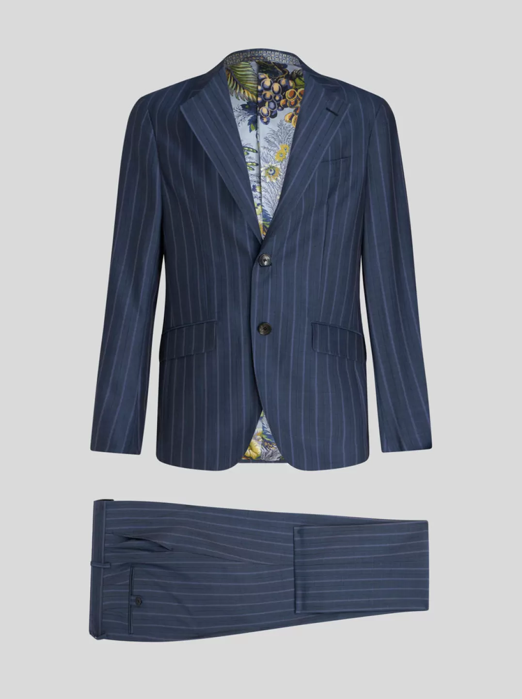 Discount STRIPED WOOL JACQUARD SUIT | Suits