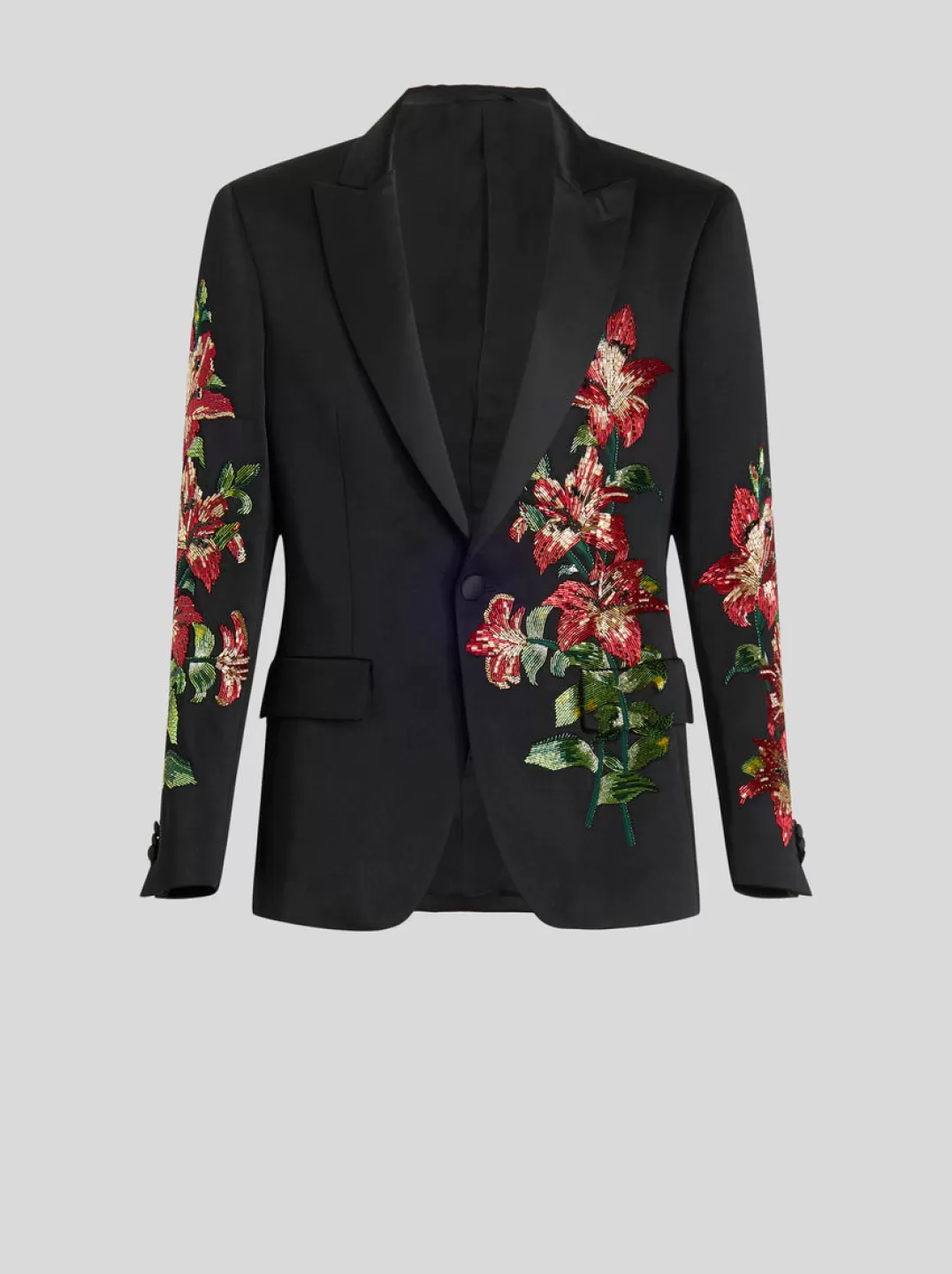 Cheap Tailored Floral Embroidery Jacket | Men | Jackets