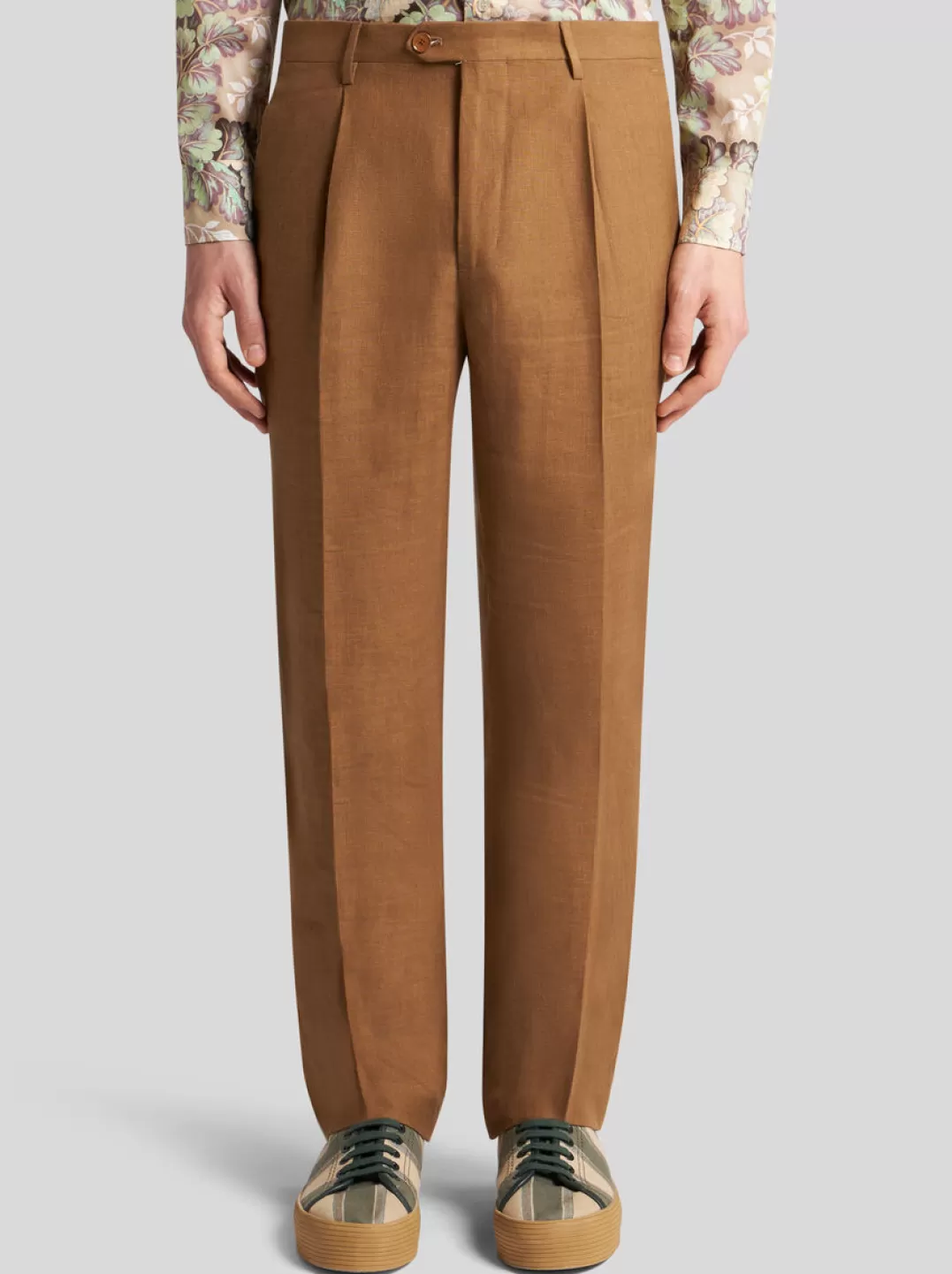 Best Sale TAILORED LINEN TROUSERS | Trousers