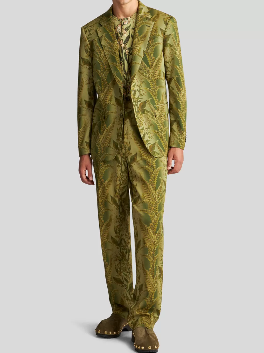 Best Sale TROUSERS WITH FOLIAGE PRINT | Trousers