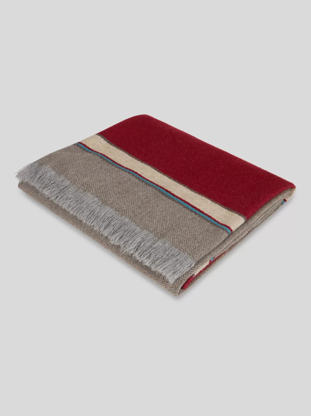 New WOOL AND CASHMERE THROW BLANKET | Throws