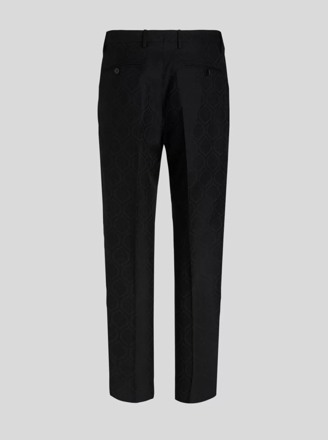 Sale WOOL AND COTTON JACQUARD TROUSERS | Trousers