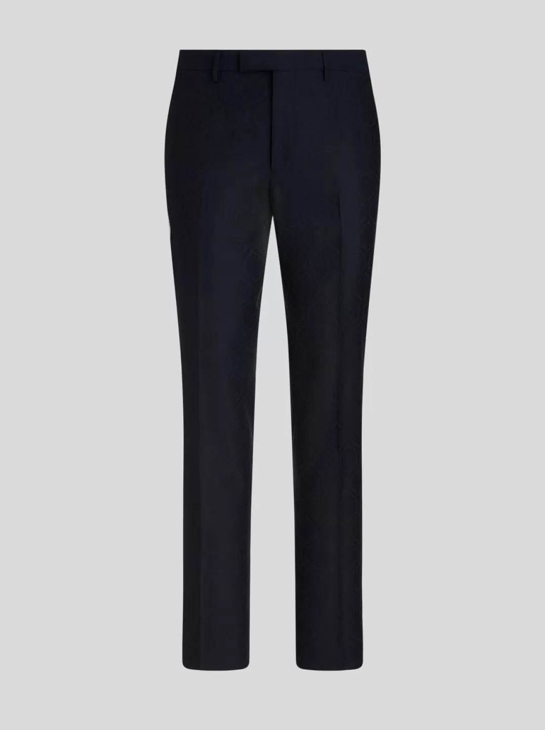 Best WOOL AND COTTON JACQUARD TROUSERS | Trousers