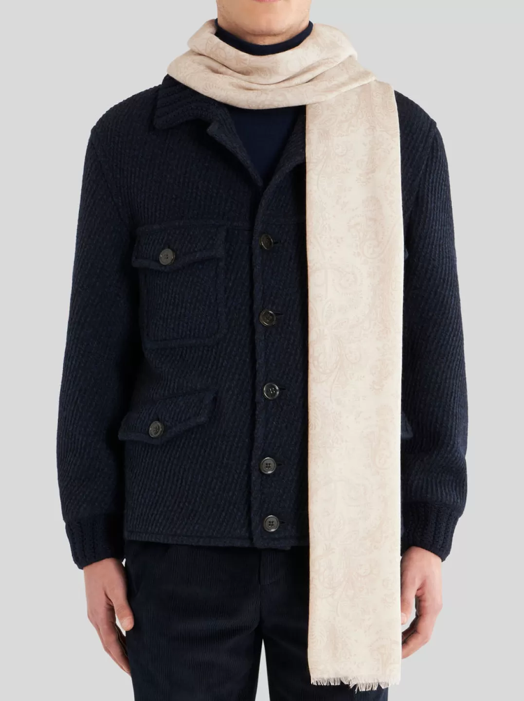 Best Wool, Cashmere And Silk Scarf | Men | | Scarves