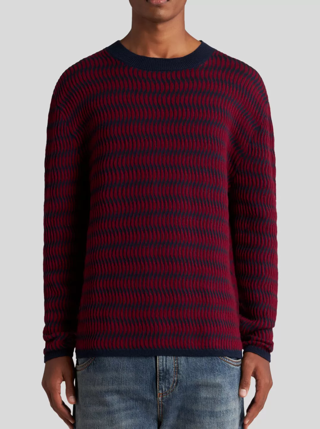 Online WOOL JACQUARD SWEATER | Knitwear