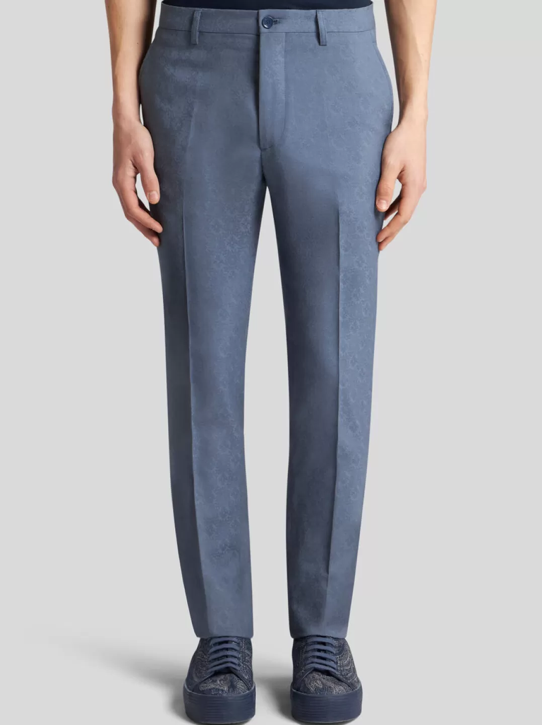 Outlet WOOL JACQUARD TROUSERS | Trousers